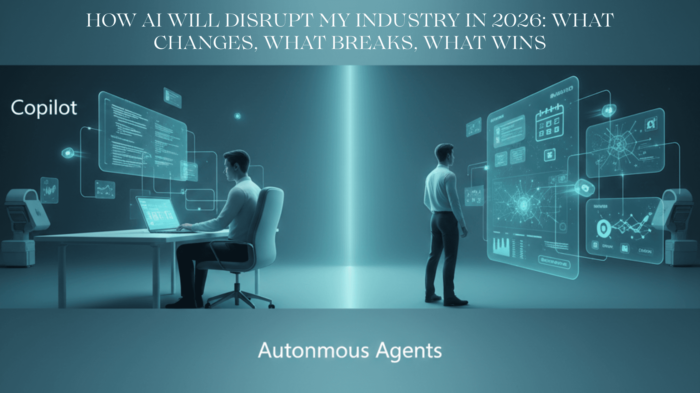 How AI Will Disrupt My Industry in 2026: What Changes, What Breaks, What Wins