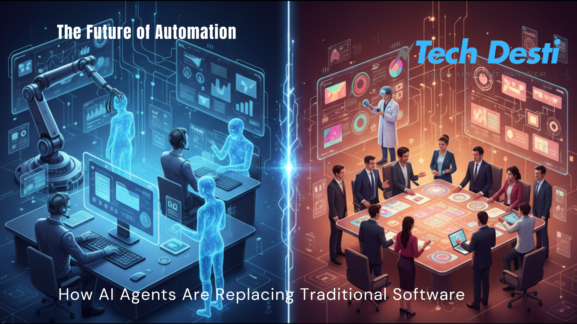 How AI Agents Are Replacing Traditional Software: The Future of ...